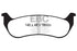EBC 05-07 Chrysler Pacifica 3.5 Greenstuff Rear Brake Pads