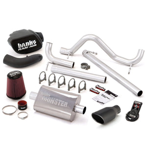 Banks Power 07-11 Jeep 3.8L Wrangler - 4dr Stinger Sys w/ AutoMind - SS Single Exhaust w/ Black Tip