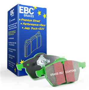 EBC 93-96 Volkswagen Eurovan 2.5 Vented Rotors Greenstuff Front Brake Pads