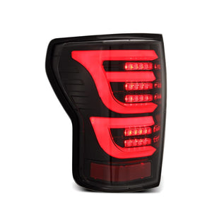 AlphaRex 07-13 Toyota Tundra LUXX-Series LED Tail Lights Alpha-Black