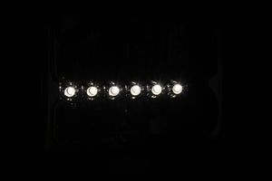 ANZO 2003-2017 Chevy Express Crystal Headlight Black