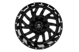 RBP 65R Glock 22x12 6x135 BP / 4.75 BS -44mm Offset 87mm CB (Hub Centric) Gloss Black Wheel