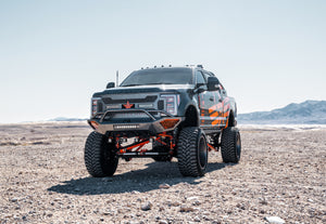 RBP RX-3 Midnight Edition Black LED Bar Grille (Studded) 17 Ford Spr Duty F250/F350 w/o Front Camera