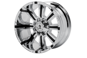 RBP 94R 22x12 5x127 BP / 4.75 BS -44mm Offset 78mm CB (Hub Centric) Chrome w/Blk Inserts Wheel