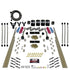 Nitrous Express 8 Cyl Dry Direct Port Dual Stage 4 Solenoids Nitrous Kit (200-600HP) w/o Bottle