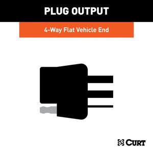 Curt 13-19 Lexus ES350 Custom Towed-Vehicle RV Wiring Harness