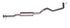 Gibson 96-97 Toyota T100 DLX 3.4L 2.5in Cat-Back Single Exhaust - Aluminized