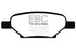 EBC 04-06 Chevrolet Cobalt 2.0 Supercharged Yellowstuff Rear Brake Pads