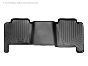 WeatherTech 04-08 Ford F150 Super Crew Rear FloorLiner - Black