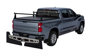 Access ADARAC Aluminum Uprights 24in Vert Pro Kit (2 Uprights w/1 66in Cross Bar) Silvr Truck Rack