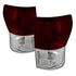 Xtune Toyota Tundra 2007-2013 OEM Style Tail Lights Red Smoked ALT-JH-TTU10-OE-RSM