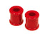 Prothane Universal Shock Bushings - Std Straight - 5/8 ID - Red