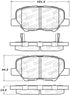 StopTech Street Brake Pads - Front