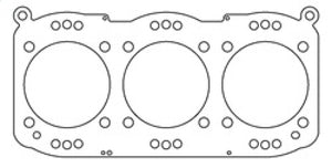 Cometic 01-04 Porsche 996TT 3.6L 102mm Bore .036in MLS Head Gasket