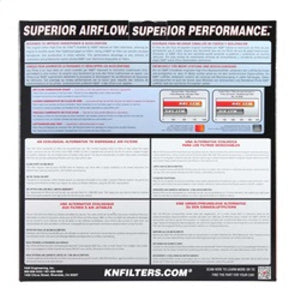 K&N Replacement Air Filter BMW 750/760 SERIES 4.8L-V8/6.0L-V12; 07-08 (2 PER BOX)