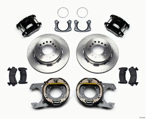 Wilwood D154 P/S Park Brake Kit New Big Ford 2.50in Off Front Mount