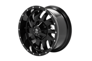 RBP 65R Glock 20x10 8x170 BP / 5 BS -12mm Offset 129mm CB (Hub Centric) Gloss Black Wheel