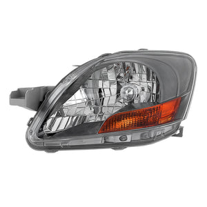 xTune Toyota Yaris Sedan 06-12 Driver Side Headlight -OEM Left HD-JH-TYA06-OE-L