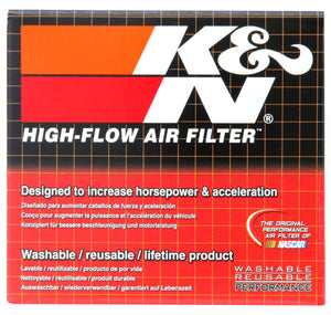 K&N 1-3/4in FLG 4 X 2-7/8in B 3 X 2in T 2-3/4in L Universal Clamp-On Air Filter