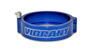 Vibrant 3in HD Quick Release Clamp w/Pin - Anodized Blue