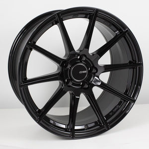 Enkei TS10 18x9.5 5x100 45mm Offset 72.6mm Bore Black Wheel