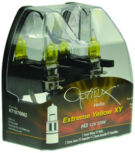 Hella Optilux H3 12V/55W XY Extreme Yellow Bulb