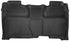 Husky Liners 14-15 Chevy Silverado Crew Cab X-Act Contour Black 2nd Row Floor Liners