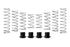 Eibach Pro-UTV 2023 Polaris RZR PRO XP 4 Sport/Premium Stage 2 Performance Springs