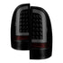 xTune 05-15 Toyota Tacoma (Excl LED Tail Lights) LED Tail Lights - Blk Smk (ALT-ON-TT05-LBLED-BSM)
