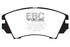 EBC 10+ Buick Allure (Canada) 3.0 Yellowstuff Front Brake Pads