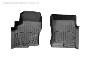 WeatherTech 05+ Nissan Frontier Crew Cab Front FloorLiner - Black