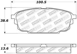 StopTech Performance Brake Pads