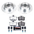 Power Stop 95-97 Audi A6 Rear Z26 Street Warrior Brake Kit