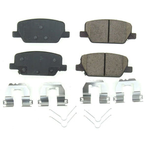 Power Stop 2019 Hyundai Santa Fe Rear Z17 Evolution Ceramic Brake Pads w/Hardware