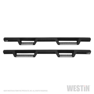 Westin 05-20 Toyota Tacoma Double Cab HDX Stainless Drop Nerf Step Bars - Textured Black