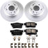 Power Stop 96-98 Acura RL Rear Z17 Evolution Geomet Coated Brake Kit