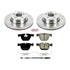 Power Stop 16-18 BMW X5 Rear Autospecialty Brake Kit