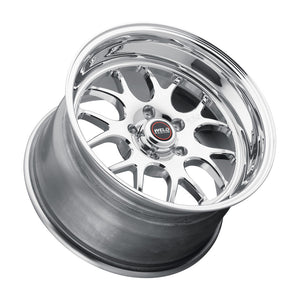 Weld S77 18x10 / 5x115mm BP / 6.6in. BS Polished Wheel (High Pad) - Non-Beadlock