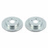 Power Stop 18-19 Nissan Leaf Rear Evolution Drilled & Slotted Rotors - Pair