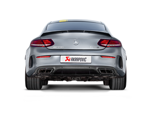 Akrapovic 16-17 AMG C63 Coupe Evolution Line Cat Back (Titanium) w/ Carbon Tips (Req. Link Pipe)