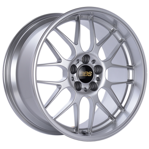 BBS RG-R 19x9.5 5x114.3 ET22 Sport Silver Polished Lip Wheel -82mm PFS/Clip Required