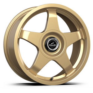 fifteen52 Chicane 19x8.5 5x108/5x112 45mm ET 73.1mm Center Bore Gloss Gold Wheel