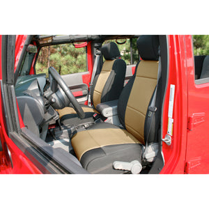 Rugged Ridge Neoprene Front Seat Covers 11-18 Jeep Wrangler JK