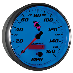 Autometer C2 5 inch 160MPH In-Dash Electronic Programmable Speedometer