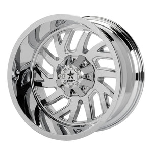 RBP 65R Glock 22x12 5x150 BP / 4.75 BS -44mm Offset 110mm CB (Hub Centric) Chrome Wheel