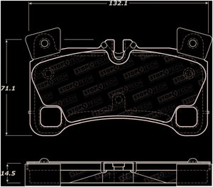 StopTech Street Brake Pads - Front