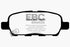 EBC 02 Infiniti G35 3.5 w/o DCS Bluestuff Rear Brake Pads