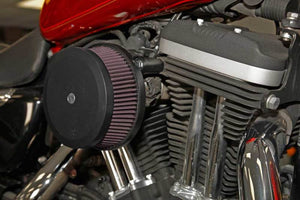 K&N Street Metal  Intake System Black for Harley Davidson