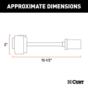 Curt Dodge Factory Harness Adapter (Dodge Vehicle to USCAR Socket)