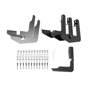 Westin 2009-2014 Ford F-150 SuperCab PRO TRAXX 5 Oval Nerf Step Bars - Black